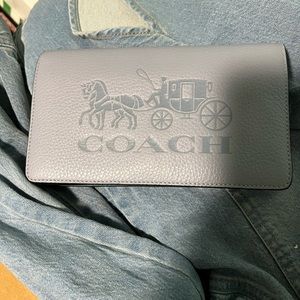 New Coach crossbody wallet